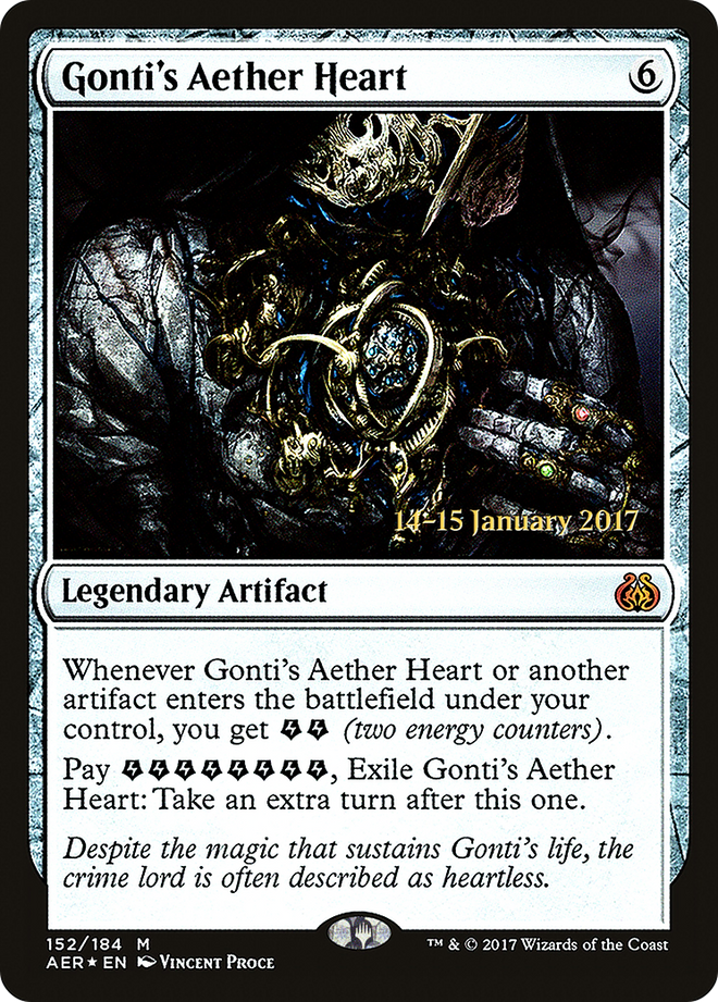 Gonti's Aether Heart [Aether Revolt Prerelease Promos]
