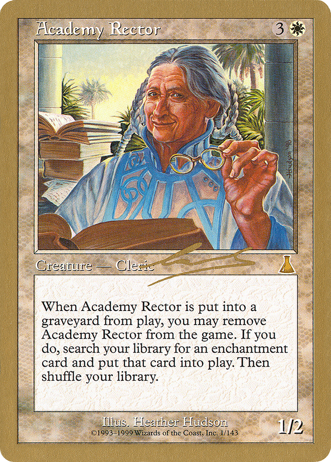 Academy Rector - 2000 Nicolas Labarre (UDS) (WCD-NL1) - World Championship Decks 2000