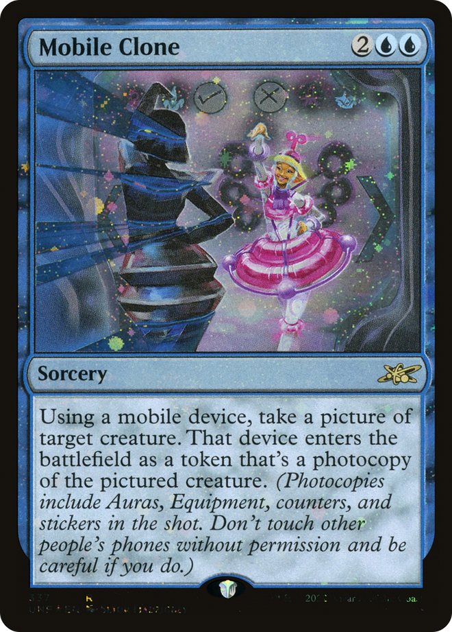 Mobile Clone (Galaxy Foil) [Unfinity]
