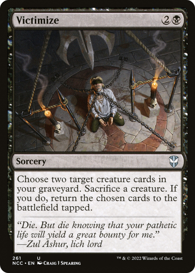 Victimize [Streets of New Capenna Commander]