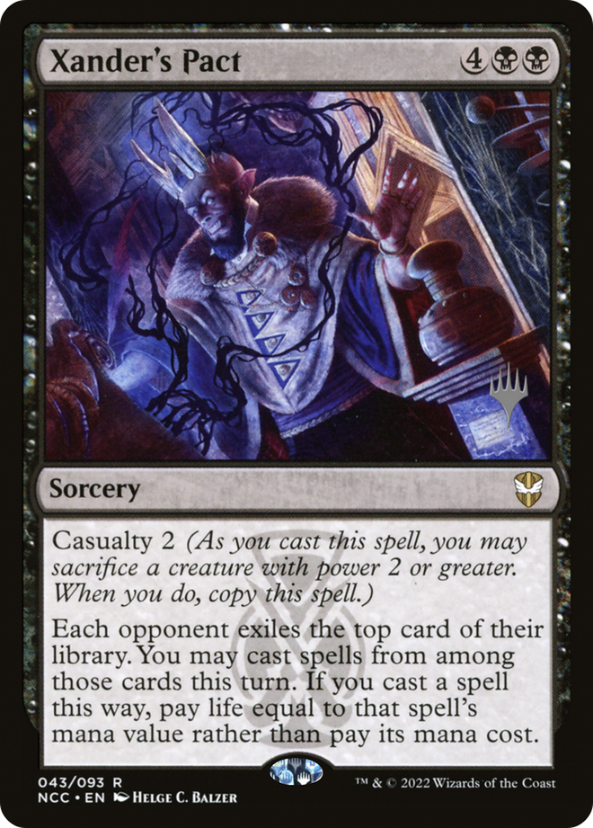Xander's Pact (Promo Pack) [Streets of New Capenna Commander Promos]