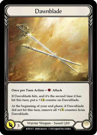 Dawnblade // Dorinthea (WTR115) - Welcome to Rathe 1st Edition