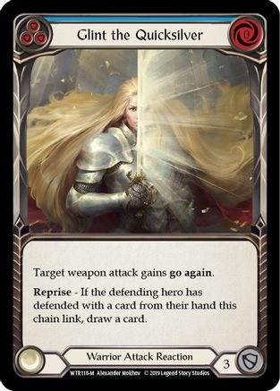 Glint the Quicksilver (WTR118) - Welcome to Rathe 1st Edition