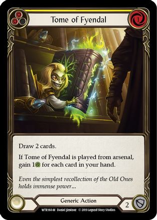 Tome of Fyendal (WTR160) - Welcome to Rathe 1st Edition Rainbow Foil