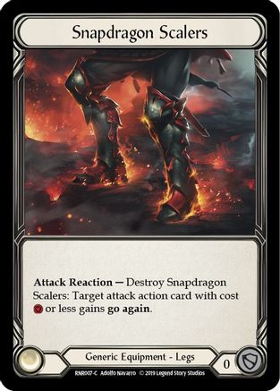 Snapdragon Scalers (RNR007) - Hero Deck: Rhinar 1st Edition