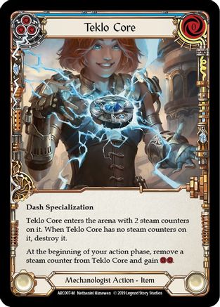 Teklo Core (ARC007) - Arcane Rising 1st Edition Rainbow Foil