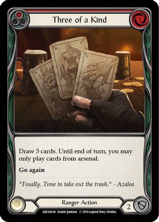 Three of a Kind (ARC044) - Arcane Rising 1st Edition