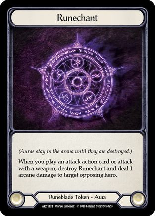Runechant // Viserai, Rune Blood (ARC112) - Arcane Rising 1st Edition