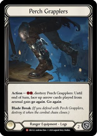 Perch Grapplers (CRU122) - Crucible of War 1st Edition Cold Foil