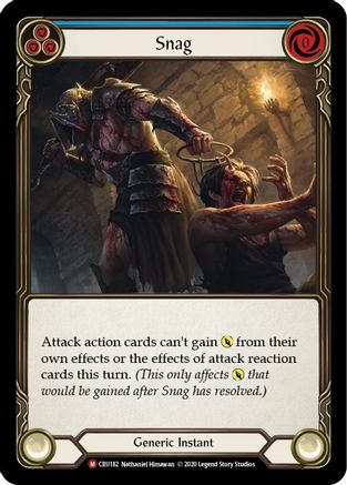 Snag (CRU182) - Crucible of War Unlimited Edition Rainbow Foil