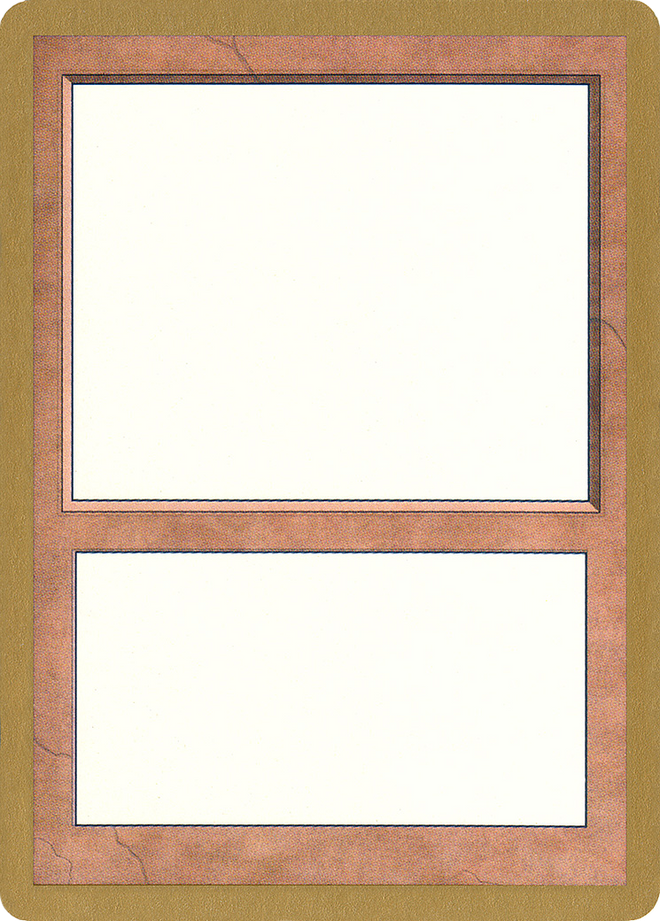 Blank Card (WCD-000) - World Championship Decks 2000