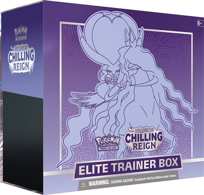 Chilling Reign Elite Trainer Box [Shadow Rider Calyrex] [SWSH06]
