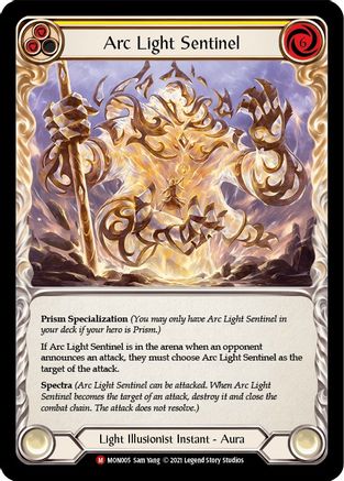 Arc Light Sentinel (MON005) - Monarch 1st Edition