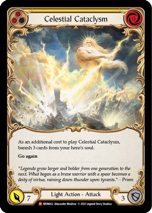 Celestial Cataclysm (MON062) - Monarch 1st Edition