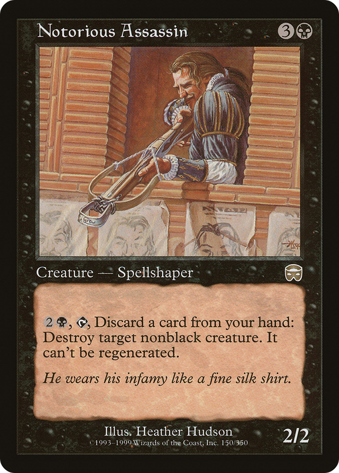 Notorious Assassin [Mercadian Masques]