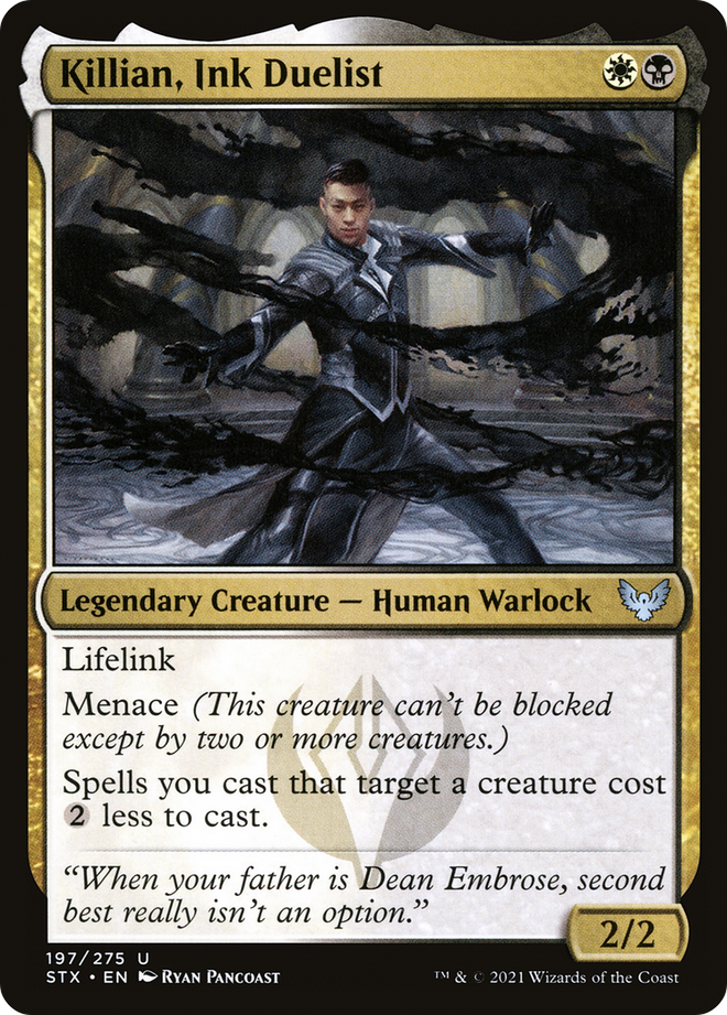 Killian, Ink Duelist [Strixhaven: School of Mages]