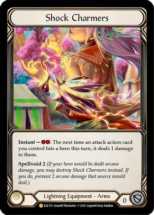 Shock Charmers (ELE173) - Tales of Aria 1st Edition Cold Foil