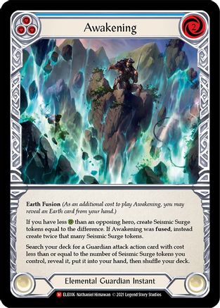 Awakening (ELE006) - Tales of Aria 1st Edition Rainbow Foil