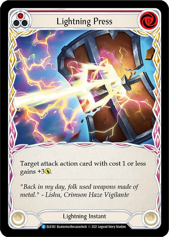 Lightning Press (Red) [ELE - 183]