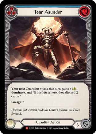 Tear Asunder (ELE205) - Tales of Aria Unlimited Edition