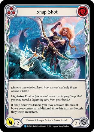 Snap Shot (Blue) (ELE043) - Tales of Aria Unlimited Edition