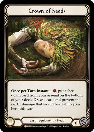 Crown of Seeds (ELE115) - Tales of Aria 1st Edition Cold Foil