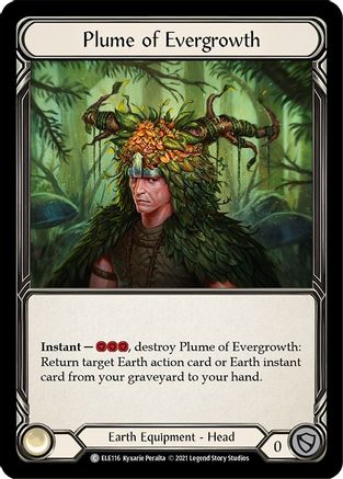 Plume of Evergrowth (ELE116) - Tales of Aria Unlimited Edition Rainbow Foil