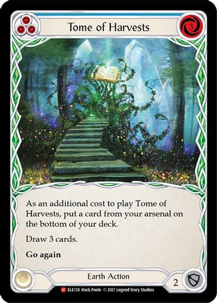 Tome of Harvests (ELE118) - Tales of Aria Unlimited Edition Rainbow Foil