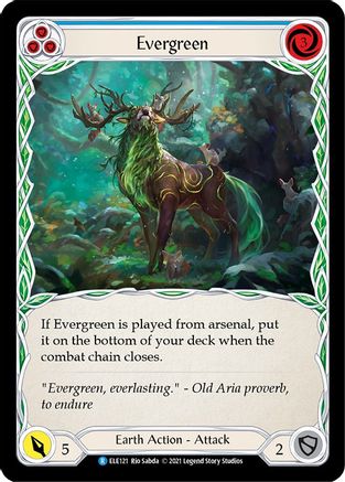 Evergreen (Blue) (ELE121) - Tales of Aria Unlimited Edition