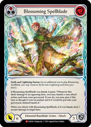 Blossoming Spellblade (ELE064) - Tales of Aria 1st Edition