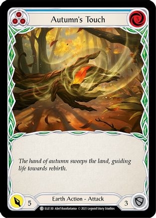 Autumn's Touch (Blue) (ELE130) - Tales of Aria Unlimited Edition