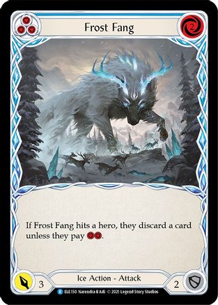 Frost Fang (Blue) (ELE150) - Tales of Aria Unlimited Edition