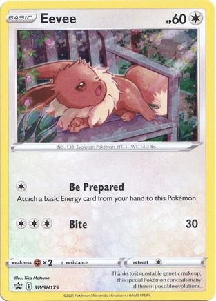 Eevee (SWSH175) [Sword & Shield: Black Star Promos]