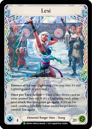 Lexi - HER046 (HER046) - Flesh and Blood: Promo Cards Cold Foil