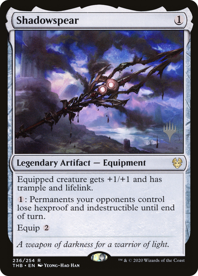 Shadowspear (Promo Pack) [Theros Beyond Death Promos]