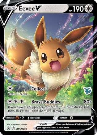 Eevee V (SWSH065) (Eevee Deck) [Battle Academy 2022]