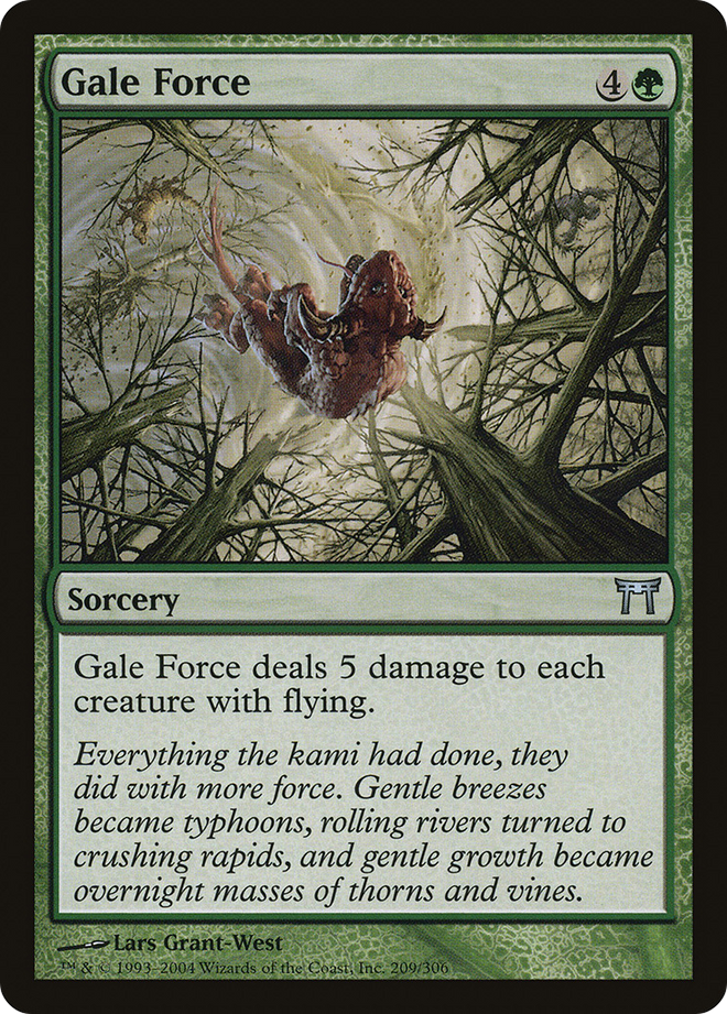 Gale Force [Champions of Kamigawa]