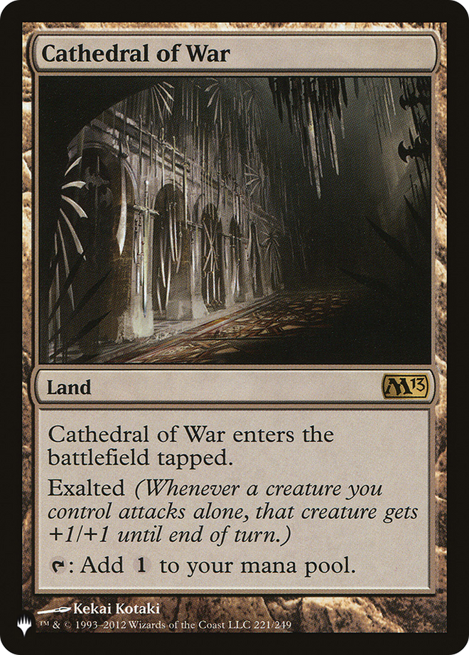 Cathedral of War [The List]