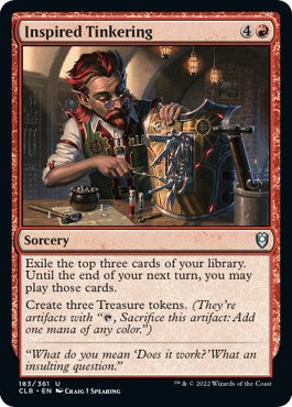 Inspired Tinkering [CLB - 183]