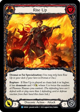 Rise Up (UPR091) - Uprising Rainbow Foil