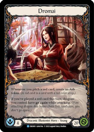 Dromai (DRO001) - Blitz Deck: Uprising - Dromai Rainbow Foil