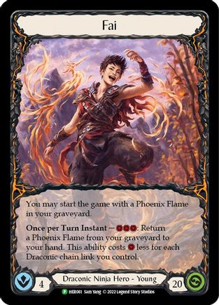 Fai - HER061 (HER061) - Flesh and Blood: Promo Cards Cold Foil