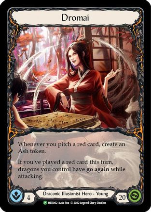 Dromai - HER062 (HER062) - Flesh and Blood: Promo Cards Cold Foil