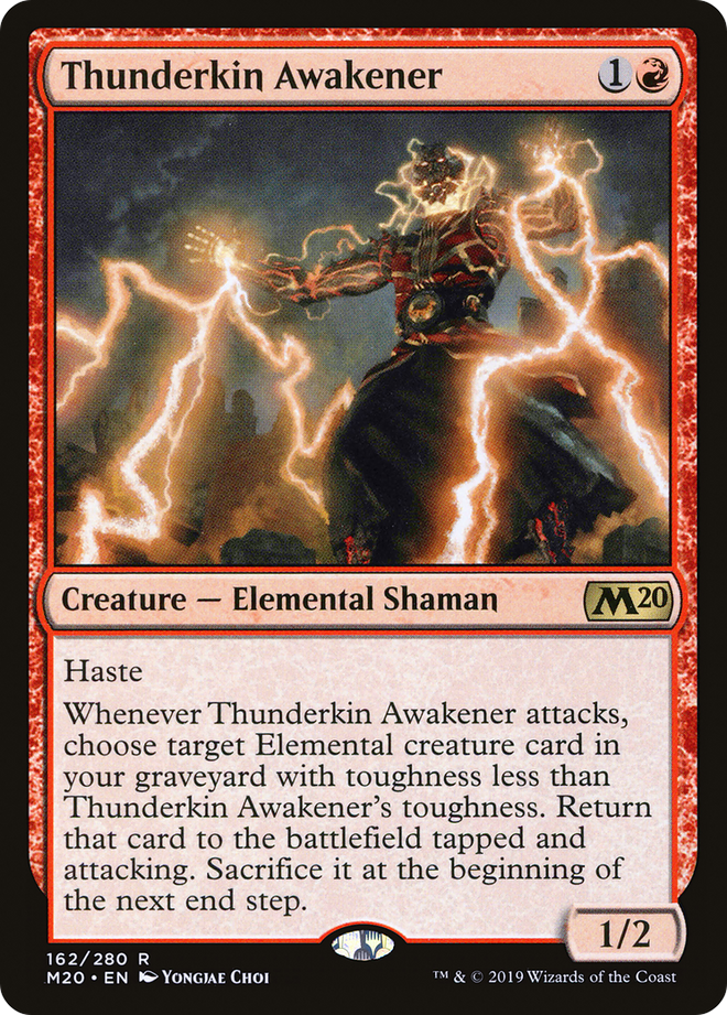 Thunderkin Awakener [Core Set 2020]
