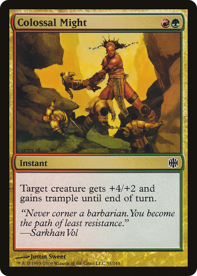 Colossal Might [Alara Reborn]