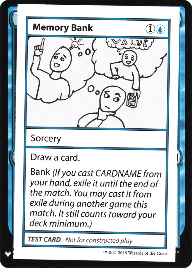 Memory Bank [Mystery Booster Playtest Cards]