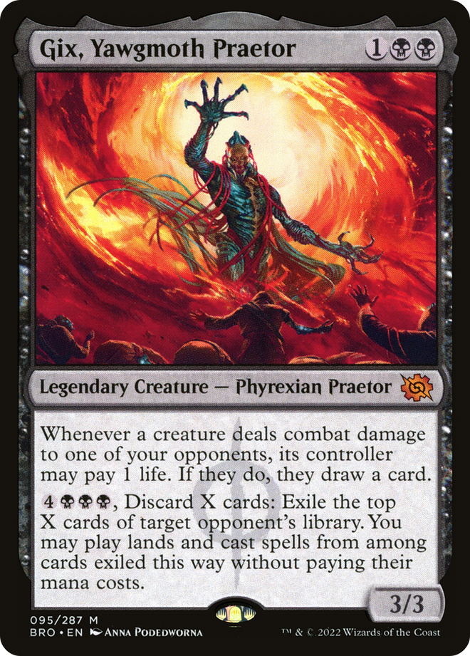 Gix, Yawgmoth Praetor [The Brothers' War]