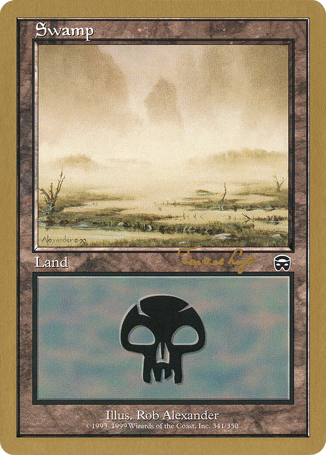 Swamp (tvdl341) (Tom van de Logt) [World Championship Decks 2001]