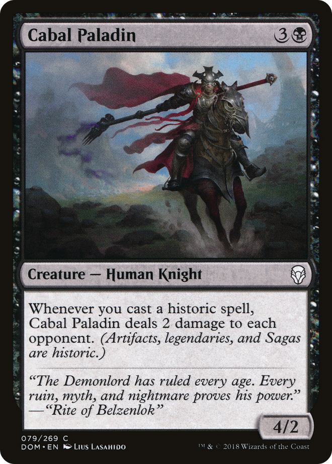 Cabal Paladin [Dominaria]