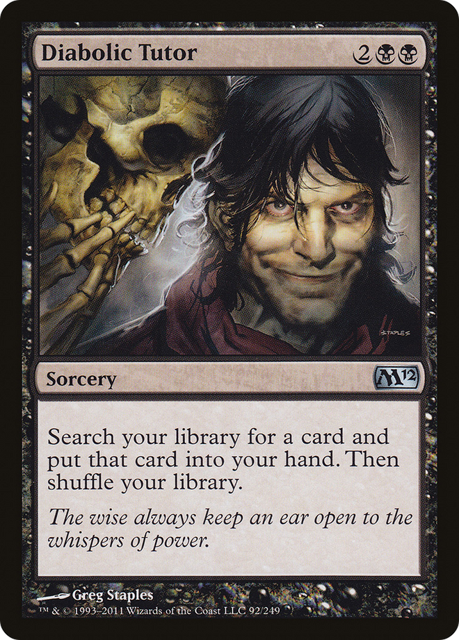 Diabolic Tutor [Magic 2012]
